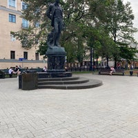 Photo taken at Sergei Yesenin Monument by Iennifer on 6/25/2021