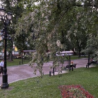 Photo taken at Гоголевский бульвар by Iennifer on 6/12/2021