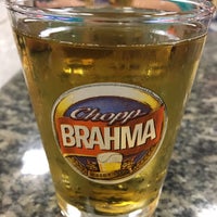 Photo taken at Quiosque Chopp Brahma by Cristiano R. on 7/29/2016
