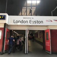 Photo taken at London Euston Railway Station (EUS) by Takeshi U. on 5/22/2017
