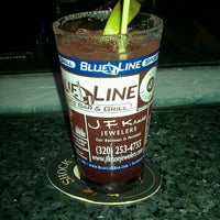 Photo taken at Blue Line Sports Bar &amp;amp; Grill South by Kathy K. on 9/18/2012