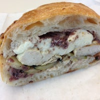 Photo taken at Bon Fresco Sandwich Bakery by Leslie K. on 10/31/2012