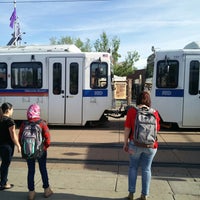 Photo taken at RTD - Colfax at Auraria Light Rail Station by Zachary W. on 6/2/2017
