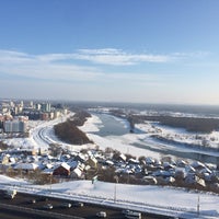 Photo taken at Крышная парковка ТРЦ «Планета» by Konstantin S. on 1/13/2017