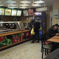 Photo taken at SUBWAY by Diana on 1/9/2013