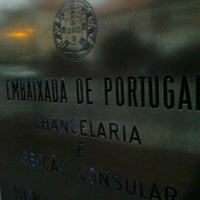 Photo taken at Embassy of Portugal by Irini P. on 12/21/2012
