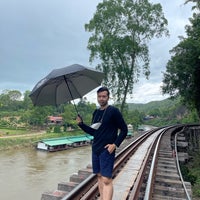 Photo taken at ป้ายหยุดสะพานรถไฟถ้ำกระแซ (Saphan Tam Krasae) SRT4072 by &amp;#39;Tiger L. on 6/5/2022