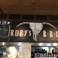 Photo taken at Ruby&amp;#39;s BBQ by Chris R. on 4/8/2017