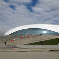 Photo taken at Bolshoy Ice Dome by Алексей С. on 4/20/2013