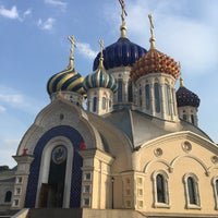 Photo taken at Храм Благовещения Пресвятой Богородицы в с. Федосьине by Оксана on 4/16/2018