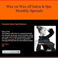 รูปภาพถ่ายที่ Wax On Wax Off Salon &amp;amp; Spa โดย Wax On Wax Off S. เมื่อ 10/13/2012