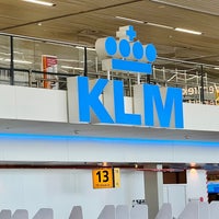 Photo taken at KLM Check-in by Danny R. on 3/22/2022