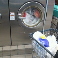 Photo taken at Forest Coin Laundry Mat by Sweetness O. on 11/2/2012