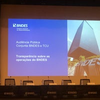 Photo taken at BNDES - Banco Nacional de Desenvolvimento Econômico e Social by Luiz M. on 8/21/2018