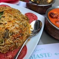 Photo taken at Namaste Indian Restaurant by Rowaida on 9/19/2017