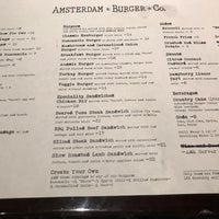 Photo taken at Amsterdam Burger Company by Elli T. on 1/25/2017