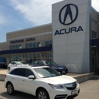 Photo taken at Bergstrom Acura by Craig R. on 6/20/2013