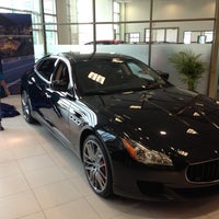 Photo taken at Bergstrom Maserati of the Fox Valley by Craig R. on 4/29/2013