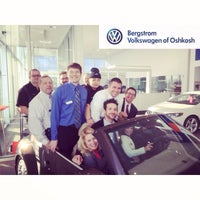 Photo taken at Bergstrom Volkswagen of Oshkosh by Craig R. on 1/31/2014