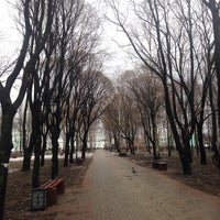 Photo taken at Привокзальный парк by Высший Р. on 3/16/2014