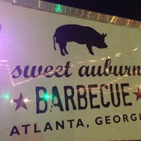 Photo taken at Sweet Auburn BBQ Food Truck by Rebecca E. on 12/15/2012
