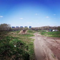 Photo taken at Мотокроссовая Трасса Виктория by Сергей П. on 5/4/2014