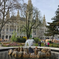 Photo taken at Rathausplatz by Dmytro C. on 3/30/2024