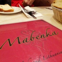 Photo taken at Mabenka Restaurant by Mike B. on 9/23/2012