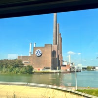 Photo taken at Wolfsburg Hauptbahnhof by Tomáš B. on 9/10/2023