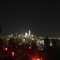 Photo taken at Gansevoort Rooftop Swimming Pool by Anna on 10/2/2017