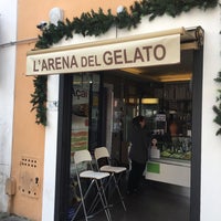 Photo taken at L&amp;#39; Arena Del Gelato by Brian C. on 5/8/2017