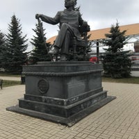 Photo taken at Памятник Савве Мамонтову by Елена А. on 4/25/2020