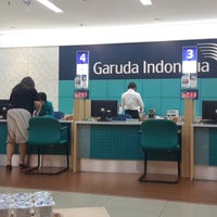 Photo taken at Garuda Indonesia Sales &amp;amp; Ticketing Office by Y K. on 1/15/2014