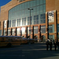 Photo taken at Section 224 Lucas Oil Stadium by Leslie C. on 10/24/2012