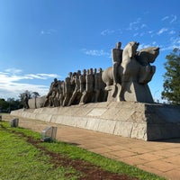 Photo taken at Monumento às Bandeiras by Sergio B. on 1/1/2023