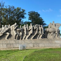 Photo taken at Monumento às Bandeiras by Sergio B. on 12/31/2022