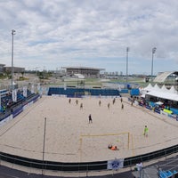 Photo taken at Arena Beach Soccer by Sergio G. on 12/2/2018