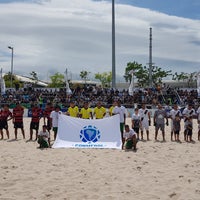Photo taken at Arena Beach Soccer by Sergio G. on 12/2/2018