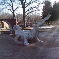Photo taken at Детская площадка в Южно-Приморском парке by Elena A. on 3/13/2015