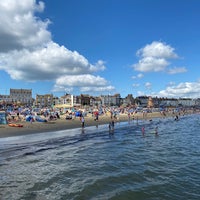 Photo taken at Weymouth Beach by Karla R. on 8/28/2021