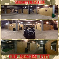 Photo taken at AirSoftBaza CQB Moscow City by Ivan H. on 12/2/2014