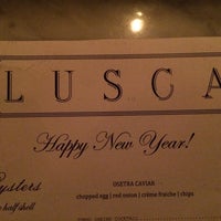 Photo taken at Lusca by Ga Young K. on 1/1/2015