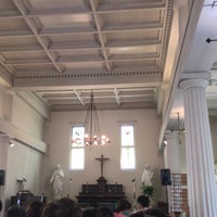 Photo taken at Tsukiji Catholic Church Cathedral by Akiko I. on 7/21/2018