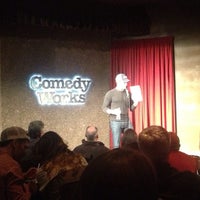 Photo taken at Comedy Works South at the Landmark by Oliver S. on 3/8/2013