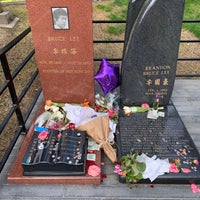 Photo taken at Bruce Lee&amp;#39;s Grave by Kent C. on 5/10/2021