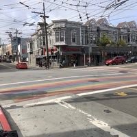 Photo taken at Rainbow Crosswalk by Hugo E. on 1/27/2020