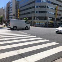Photo taken at Kabutocho Intersection by Shinichi N. on 8/22/2018