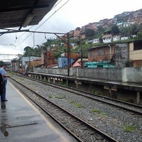 Photo taken at Estação de Trem do Lobato by Daiane R. on 6/7/2013