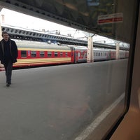 Photo taken at Поезд № 761 «Сапсан» Санкт-Петербург — Москва by Tonya G. on 4/26/2013