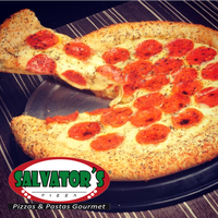 Photo taken at Salvator&amp;#39;s Pizza by Salvator&amp;#39;s Pizza on 7/26/2013